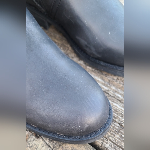 NIB Earth black leather boots, women's size 8 - Picture 4 of 6
